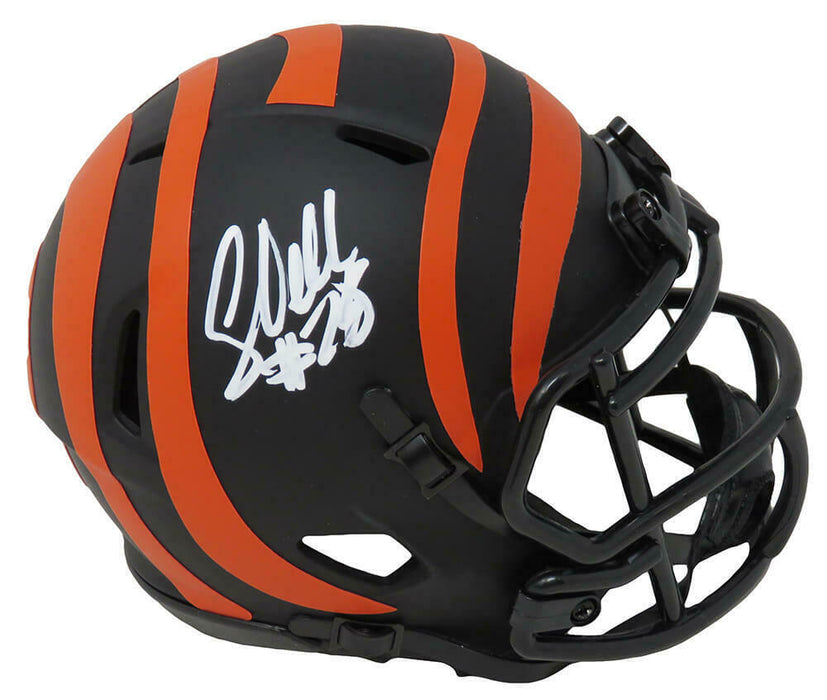 Corey Dillon Cincinnati Bengals Signed Eclipse Riddell Speed Mini Helmet (SS COA)