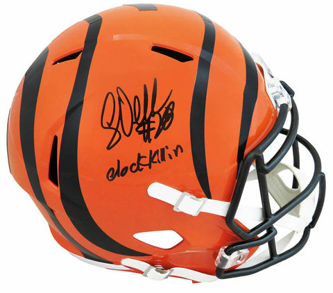 Chad Johnson Autographed Cincinnati Bengals Eclipse Speed Mini Helmet JSA  Authenticated