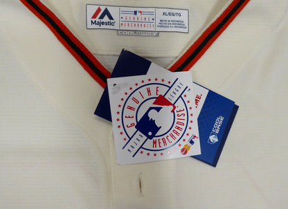 Madison Bumgarner San Francisco Giants Signed Cream Majestic Jersey XL 185700 (BAS COA)