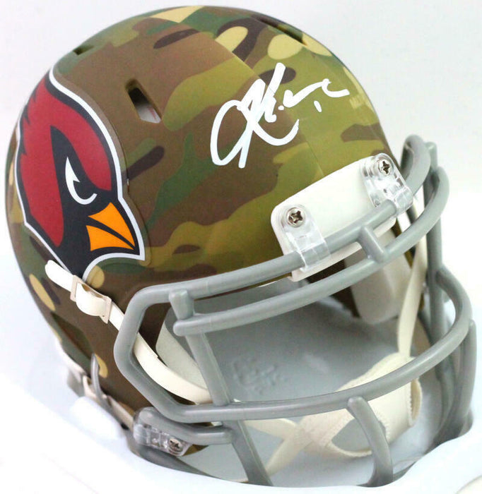 Kyler Murray Arizona Cardinals Signed Camo Mini Helmet *FRONT (BAS