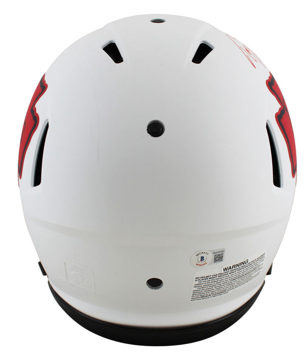 Tony Gonzalez Kansas City Chiefs Signed Lunar Full-sized Speed Proline Helmet with HOF 19 (BAS COA)