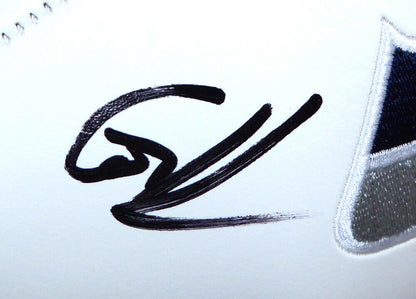 Cortez Kennedy Seattle Seahawks Signed Seahawks White Logo Football 110684 (BAS COA)