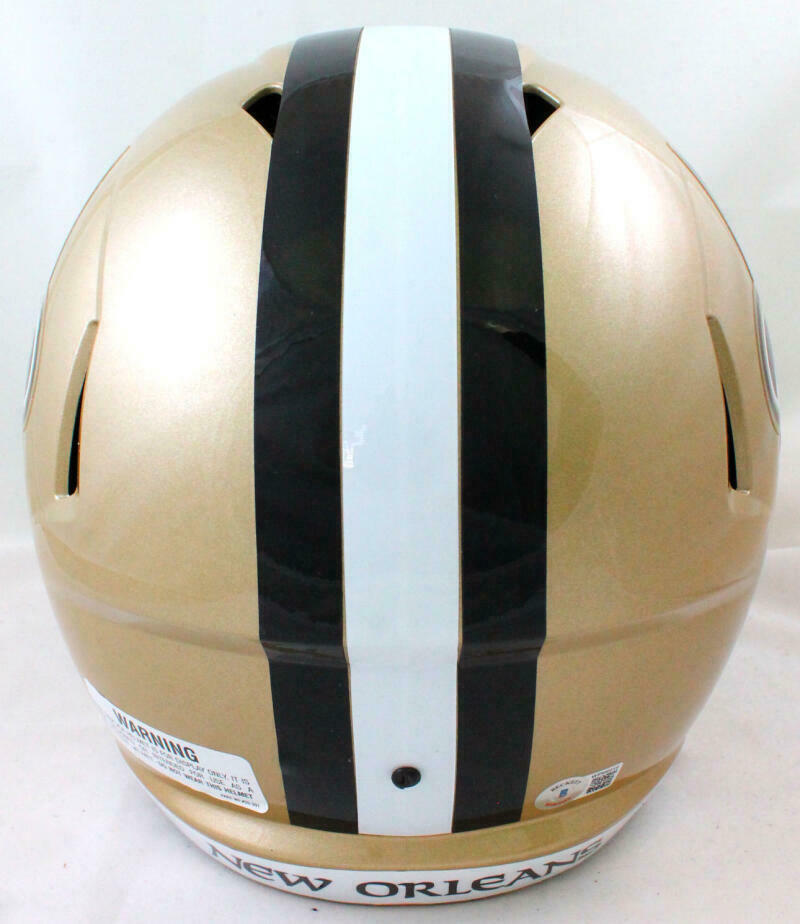 Michael Thomas New Orleans Saints Signed Saints Speed Full-sized Helmet *Black (BAS COA)