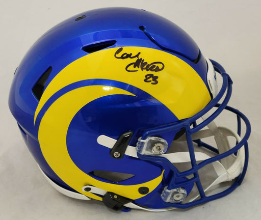 Matthew Stafford Autographed L.A. Rams STS Authentic Speed Helmet