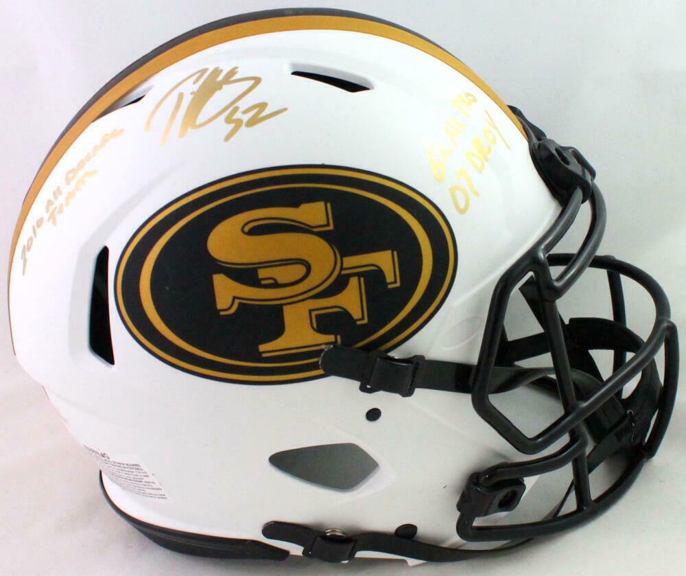 Patrick Willis San Francisco 49ers Autographed Riddell Lunar Eclipse  Alternate Speed Replica Helmet