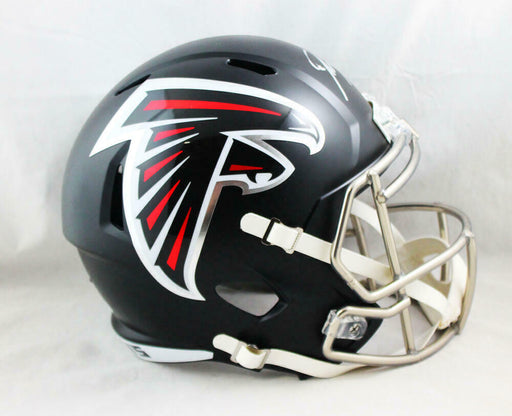 Deion Sanders Signed Atlanta Falcons Lunar Eclipse Riddell Full Size Speed  Helmet - Schwartz Authenticated