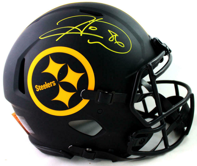 Hines Ward Pittsburgh Steelers Signed Steelers Full-sized Eclipse Speed Authentic Helmet (BAS COA)