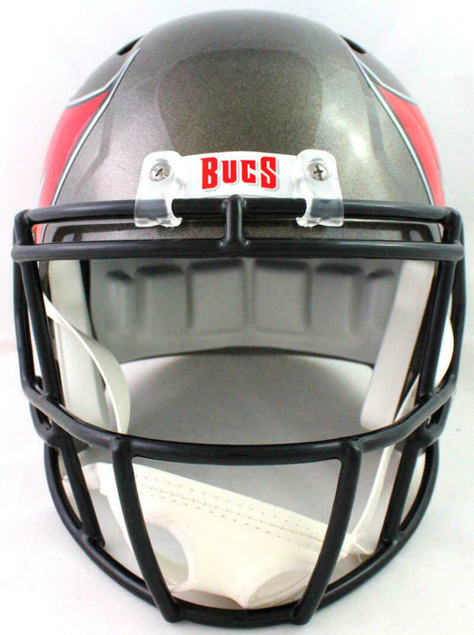 Devin White Tampa Bay Buccaneers Signed Tampa Bay Bucs Full-sized Speed Helmet with Insc *White (BAS COA)