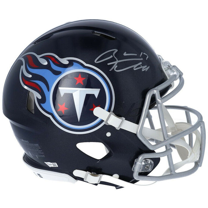 Ryan Tannehill Tennessee Titans Signed Authentic Speed Helmet (FAN COA)