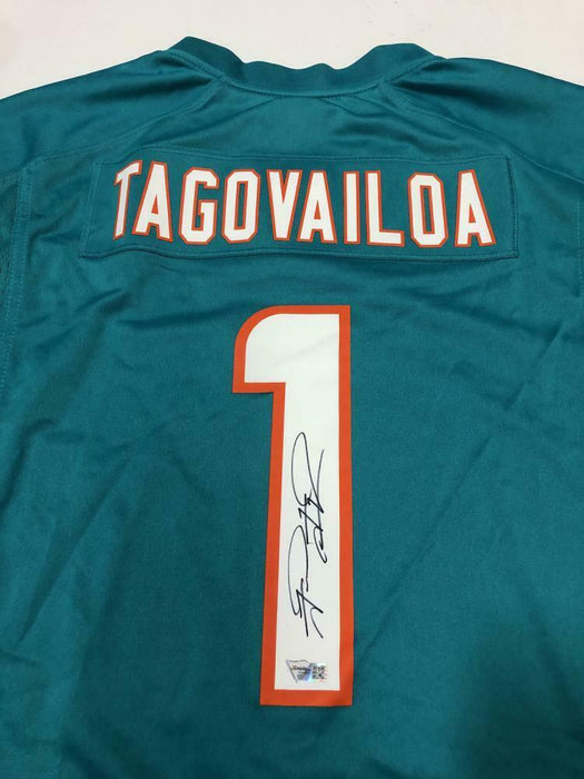 Tua Tagovailoa Miami Dolphins Signed Nike Game Jersey (FAN COA)