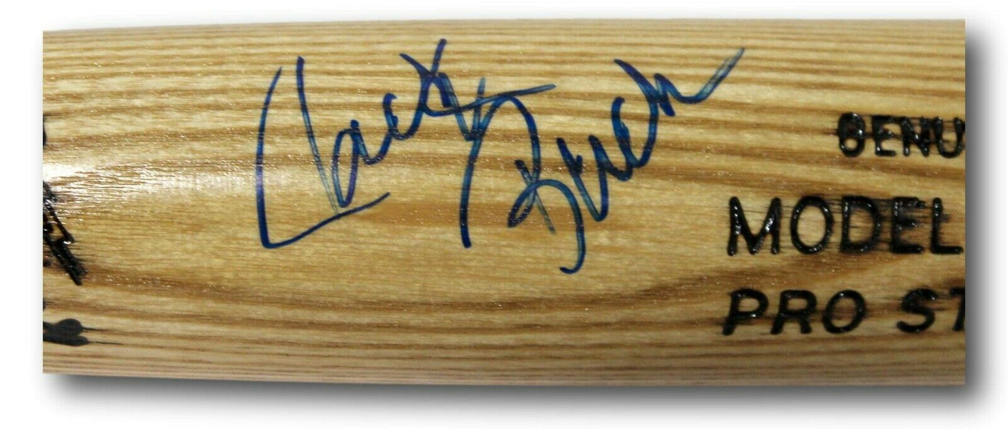 Jack Buck St. Louis Cardinals Signed Baseball Bat AG55466 (PSA/DNA COA)