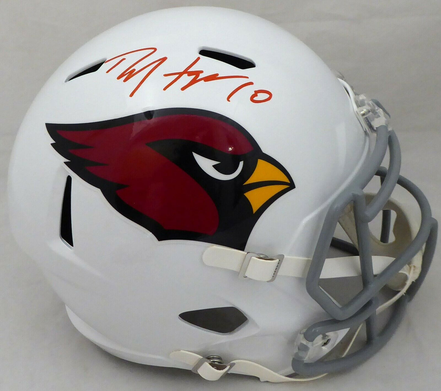 DEANDRE HOPKINS ARIZONA CARDINALS SIGNEDFULL SIZE SPEED HELMET (BAS COA)