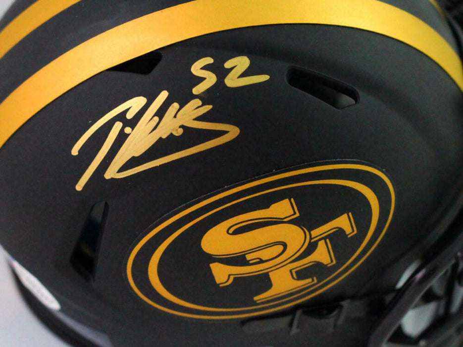Patrick Willis San Francisco 49ers Signed SF 49ers Eclipse Speed Mini Helmet *Gold (BAS COA)