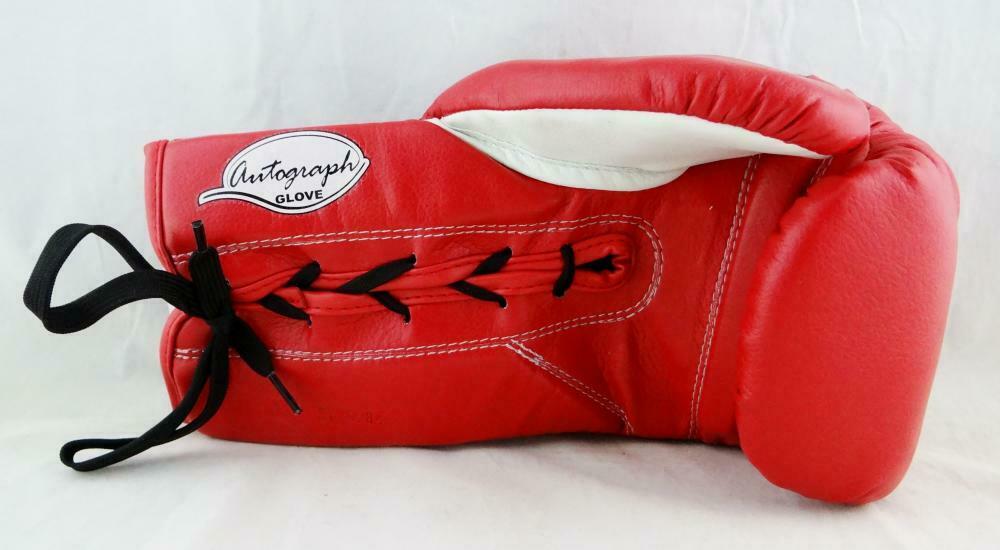 Floyd Mayweather Signed Red Cleto Reyes Boxing Glove (BAS COA)