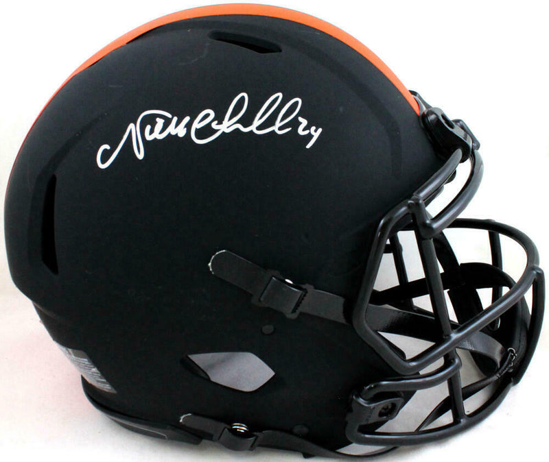 Nick Chubb Cleveland Browns Signed Authentic Eclipse F/S Helmet (BAS COA)