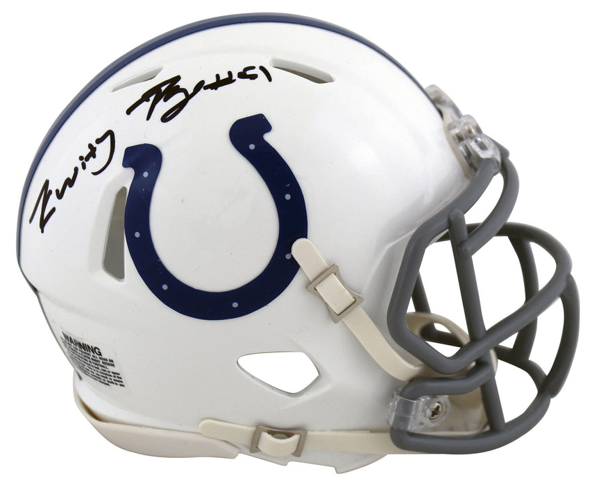 Kwity Paye Indianapolis Colts Signed Speed Mini Helmet Autographed BAS COA (Baltimore)
