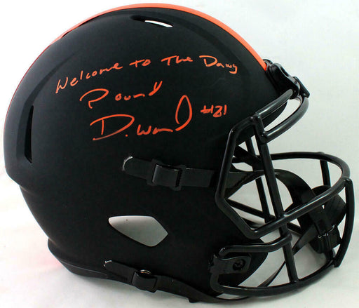 Denzel Ward Autographed Cleveland Browns 1946 Speed Mini Helmet-Becket –  The Jersey Source