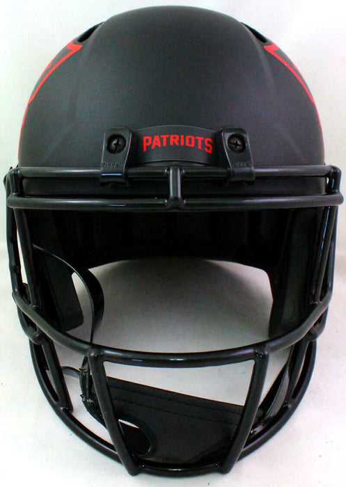 Rodney Harrison New England Patriots Autographed NE Patriots Eclipse F/S Helmet- (BAS COA)