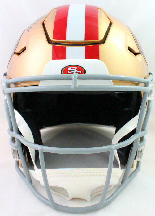 Patrick Willis San Francisco 49ers Signed 49ers Speed Flex Authentic Full-sized Helmet *Black (BAS COA)