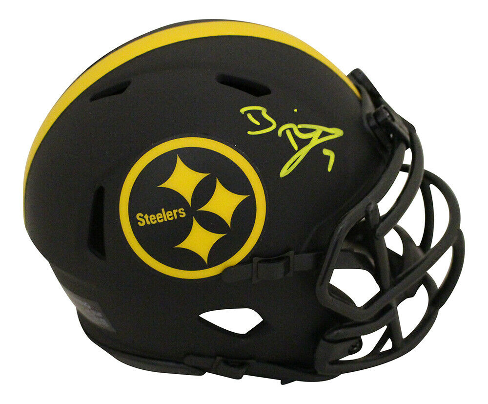 Ben Roethlisberger Signed Pittsburgh Steelers Eclipse Mini Helmet +  Fanatics COA