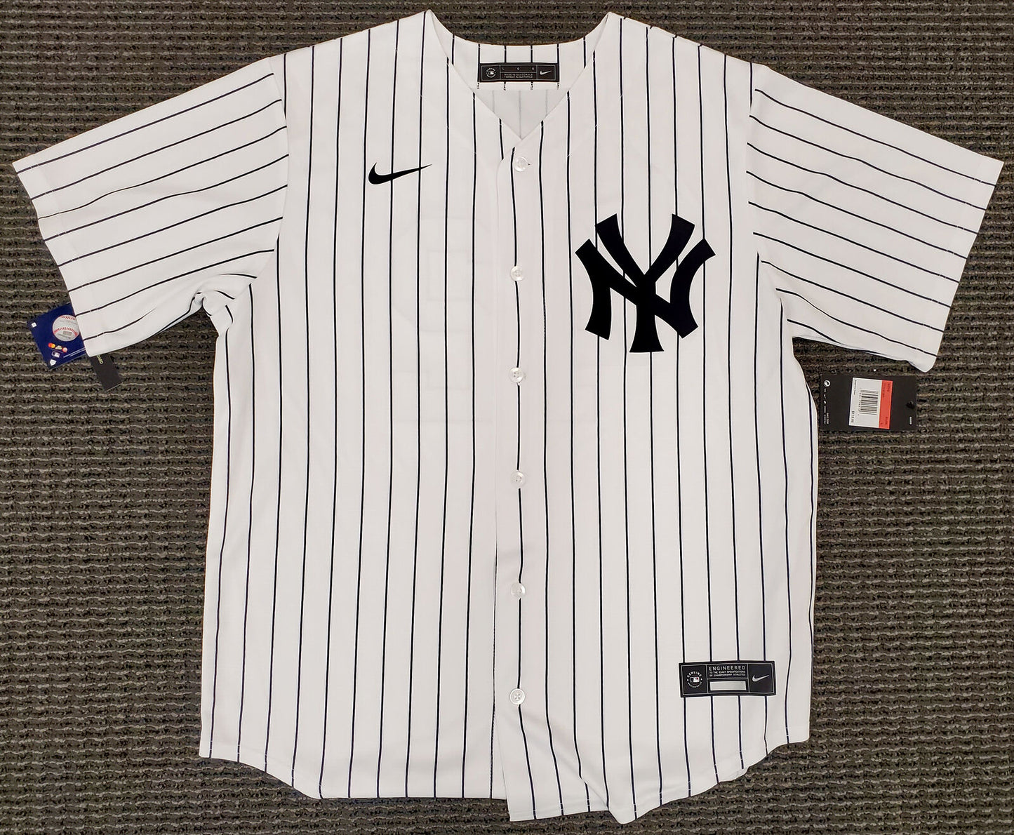 Mariano Rivera New York Yankees Autographed Nike White Jersey L "HOF 2019" 182151 (BAS COA)