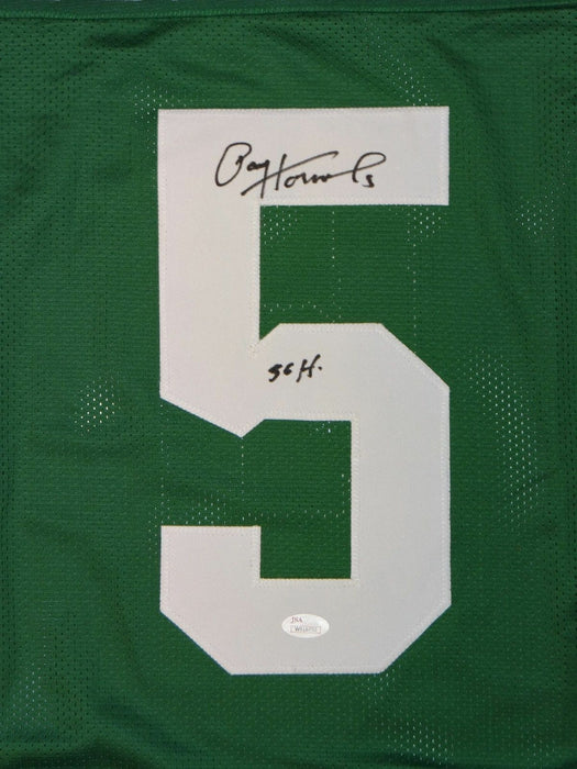 Paul Hornung Autographed Green College Style Jersey w/ 59 (JSA COA)