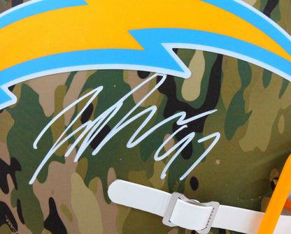 Joey Bosa Los Angeles Chargers Signed Camo Authentic Helmet (BAS COA)