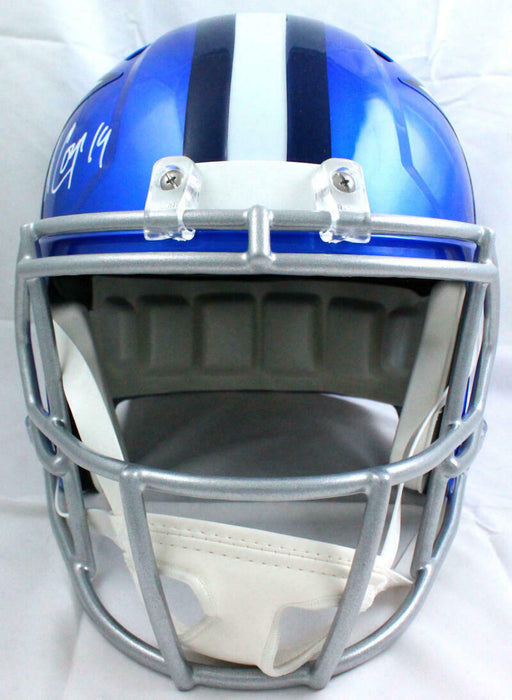 Amari Cooper Signed F/S Dallas Cowboys Flash Speed Helmet-(BAS COA)