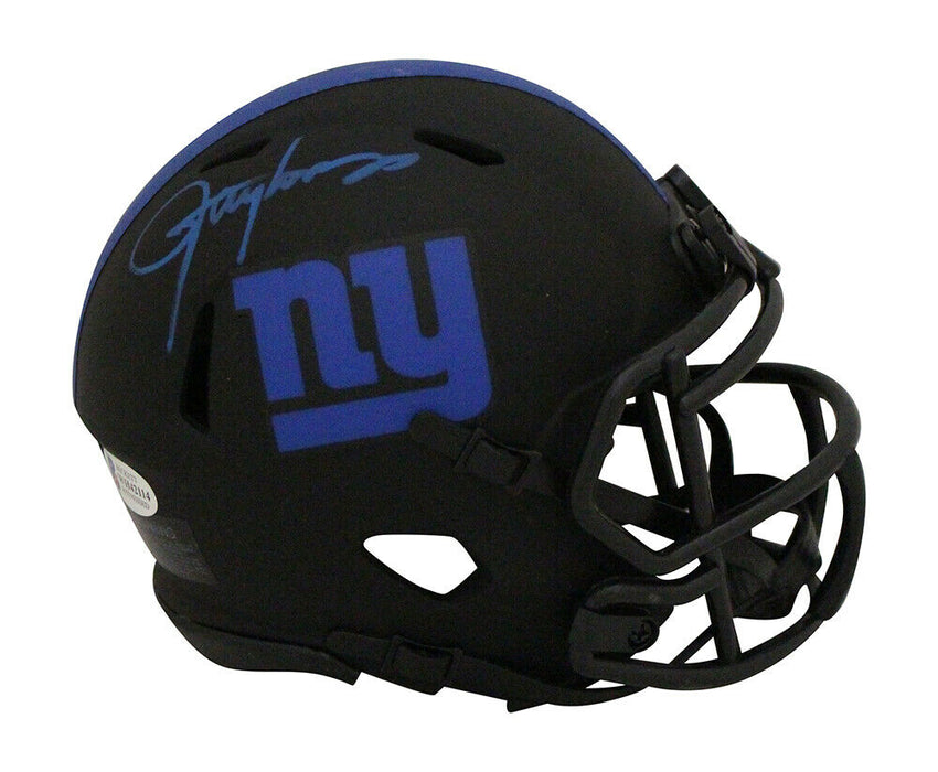 Lawrence Taylor New York Giants Signed Eclipse Mini Helmet (BAS COA)