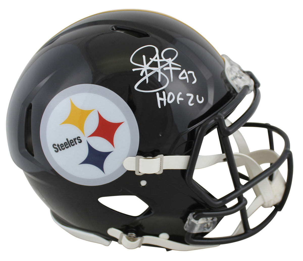 Shop Troy Polamalu Signed Pittsburgh Steelers Authentic Speed