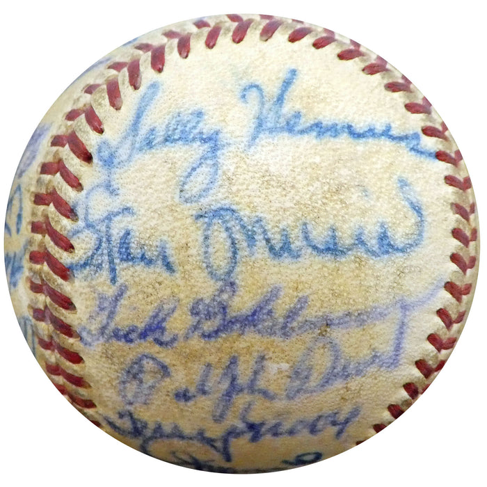 1952 Cardinals St. Louis Cardinals Signed Baseball with 27 Signatures A52627 (BAS COA), , 
