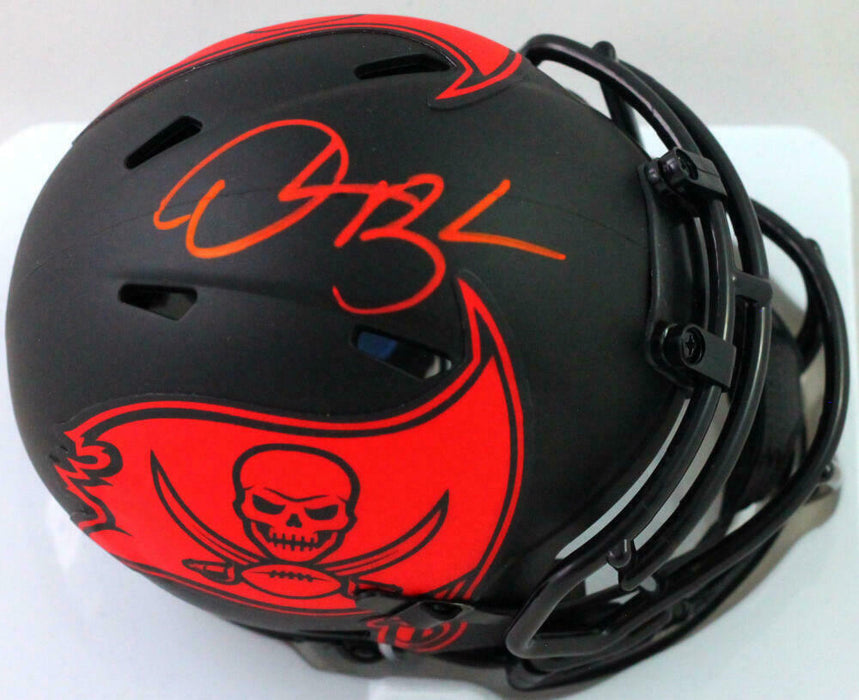 Derrick Brooks Tampa Bay Buccaneers Signed Eclipse Speed Mini Helmet (BAS COA)