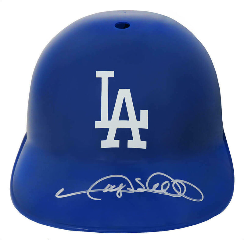 Gary Sheffield Los Angeles Dodgers Signed Replica Souvenir Batting Helmet SCHWARTZ (Brooklyn)