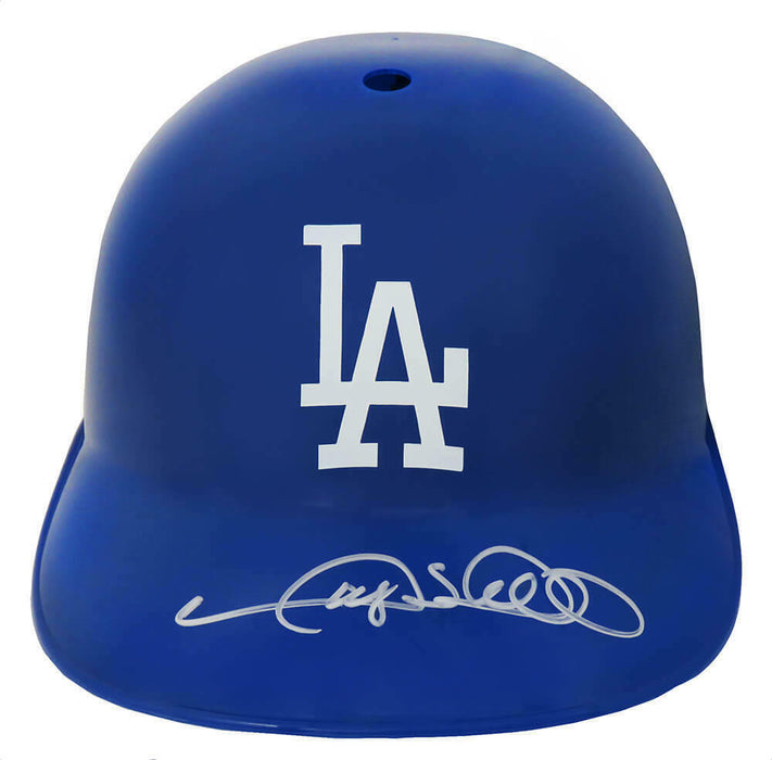 Gary Sheffield Los Angeles Dodgers Signed Replica Souvenir Batting Helmet SCHWARTZ (Brooklyn)