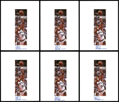 Artis Gilmore San Antonio Spurs Autographed Signed 8.5x11 Photo 12 Count Lot Spurs 194008