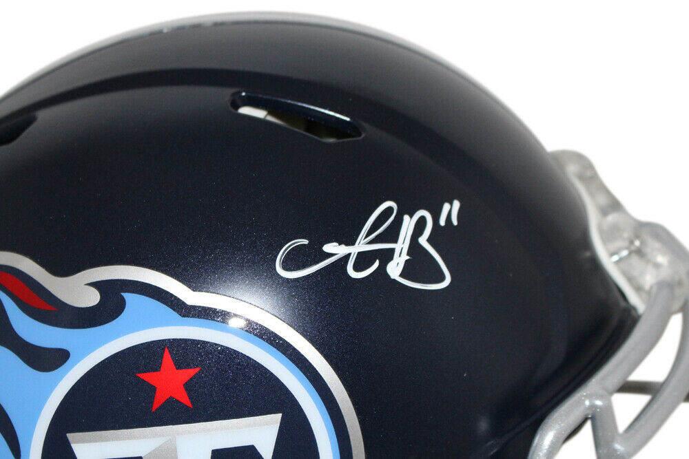 AJ Brown Tennessee Titans Signed Authentic Speed Helmet 33388 (BAS COA), , 