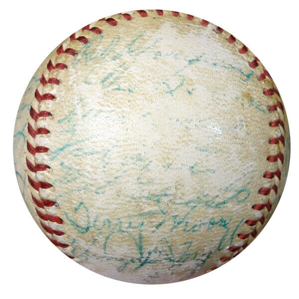1956 Cardinals St. Louis Cardinals Signed Baseball with 33 Signatures AA08273 (PSA COA), , 