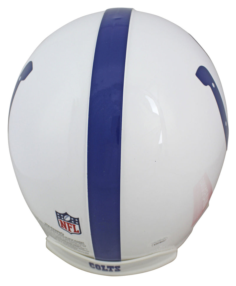 Edgerrin James Indianapolis Colts Signed HOF Proline Full Size Helmet JSA COA (Baltimore)