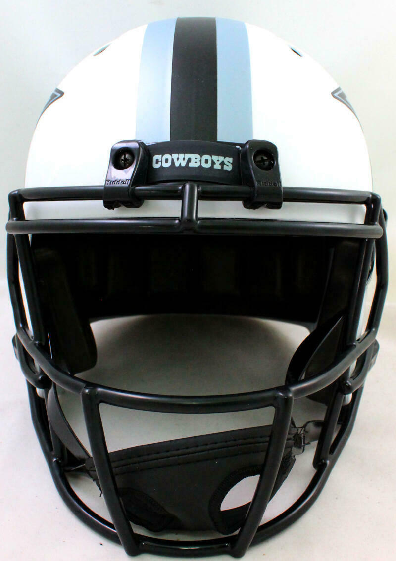 Deion Sanders Signed Dallas Cowboys Lunar Speed F/S Helmet - (BAS COA)