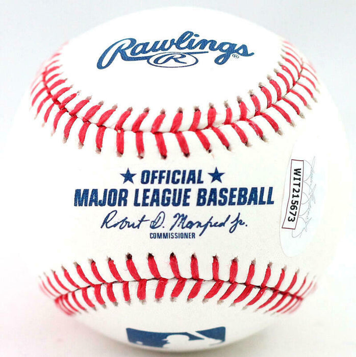 Don Mattingly New York Yankees Autographed Rawlings OML Baseball w/ Hitman- (JSA COA)