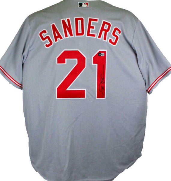 : Deion Sanders Authentic Signed White Pro Style Jersey