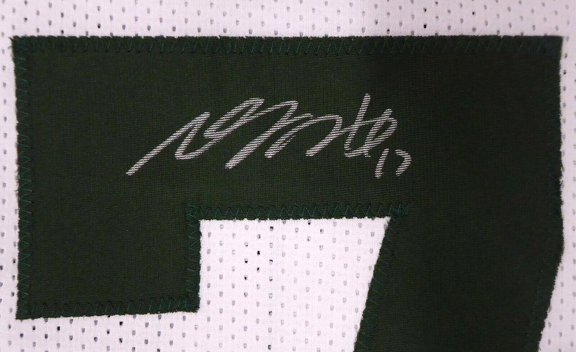 DAVANTE ADAMS GREEN BAY PACKERS AUTHENTIC AUTOGRAPHED SIGNED WHITE JERSEY 177494 (BAS COA)
