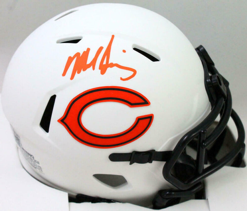 Mike Singletary Chicago Bears Signed Lunar Speed Mini Helmet (BAS COA)