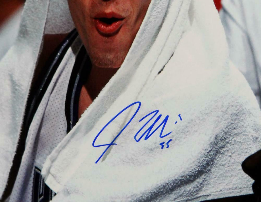 Jason Williams Sacramento Kings Autographed Kings 16x20 PF Photo Towel w/ Insc- (BAS COA)