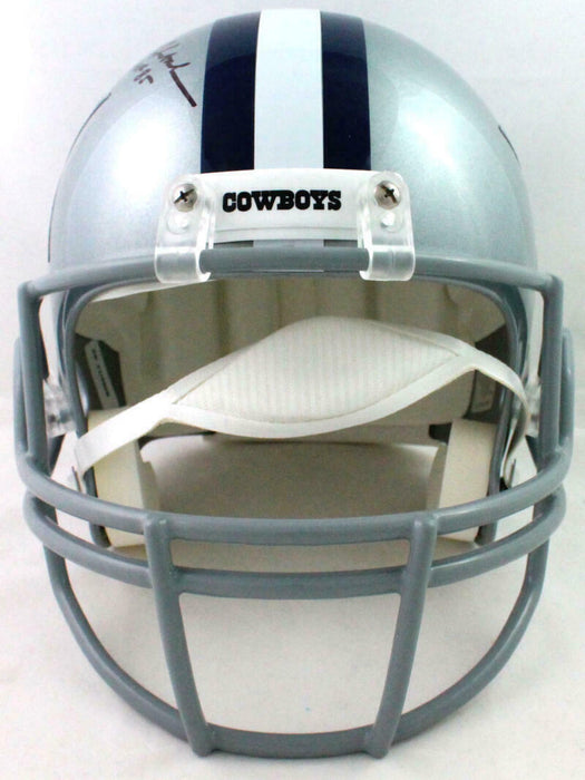 Drew Pearson/Roger Staubach Autographed Dallas Cowboys F/S Helmet HOF/HM- BAS COA