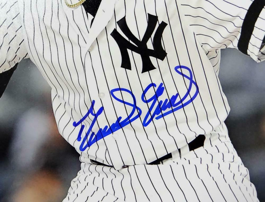 Domingo German New York Yankees Autographed Yankees 16x20 Photo - (JSA COA)