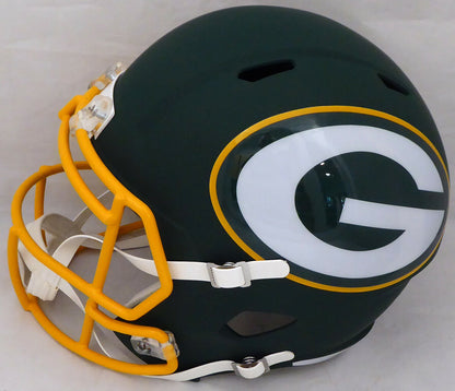 Davante Adams Green Bay Packers Autographed Packers AMP Full Size Helmet (Scuff) T13307 (BAS COA)