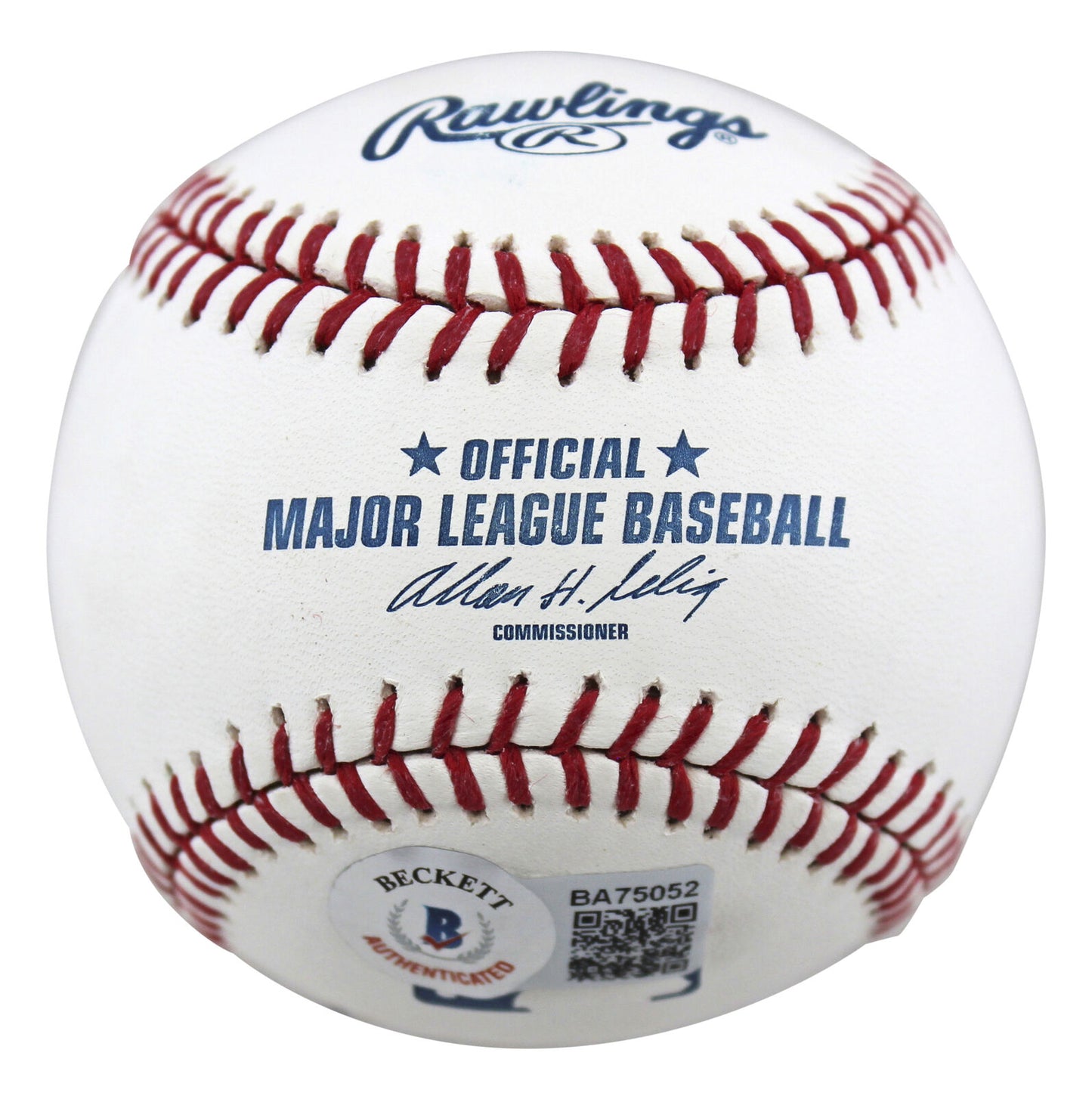 Mark McGwire St. Louis Cardinals Signed Authentic Bud Selig Oml Baseball #BA75052 (BAS COA)