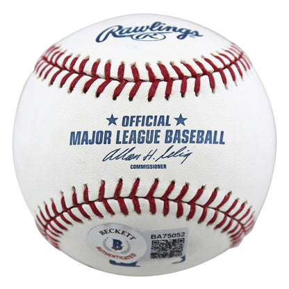 Mark McGwire St. Louis Cardinals Signed Authentic Bud Selig Oml Baseball #BA75052 (BAS COA)