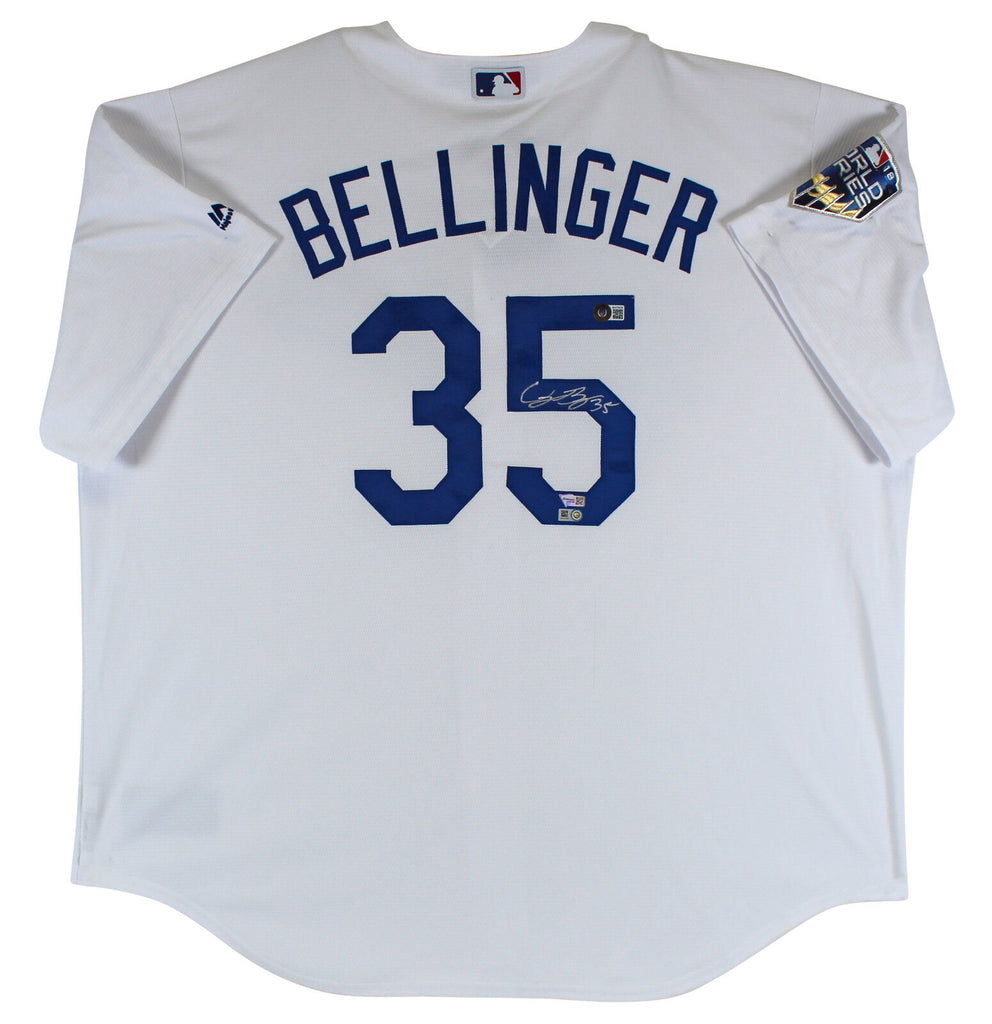 Cody Bellinger Los Angeles Dodgers Autographed Majestic White Replica Jersey